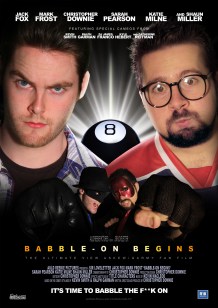 Babble-On Begins Poster 2 - A4