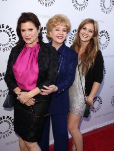 #7433643 The Paley Center for Media and Turner Classic Movies Present: Debbie Reynolds, Hollywood Memorabilia Exhibit Reception, held at The Paley Center in Beverly Hills California on June 7th, 2011. Carrie Fisher, Debbie Reynolds, Billie Lourd Fame Pictures, Inc - Santa Monica, CA, USA - +1 (310) 395-0500
